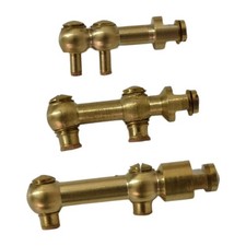 Lot de 5 vis pour saxophone, manche droit et manche courbé, outil