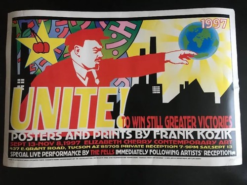 Affiche sérigraphiée kozik - affiche,