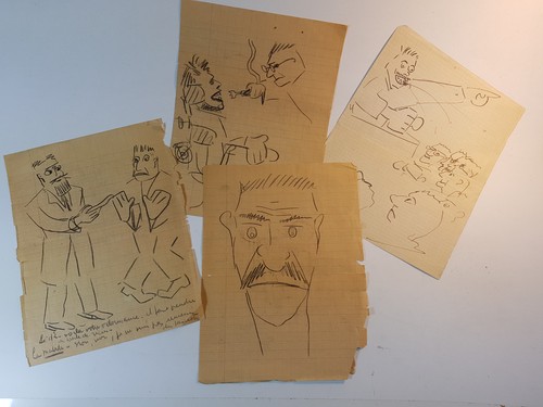 Lot dessins ca 1920 - ca,