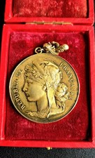 Rare Médaille VERMEIL (Argent