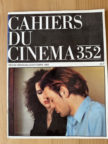 Cahiers cinéma 352 - du, *