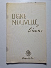 Mode Fashion Planches Croquis LIGNE NOUVELLE DE VIENNE Robes été 1964
