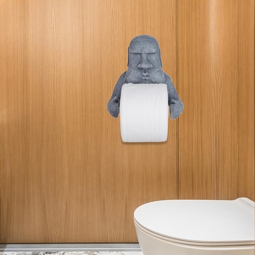 Statue moai porte papier - moai,, porte-papier