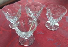 4 Verres en cristal Baccarat modèle "Talleyrand"