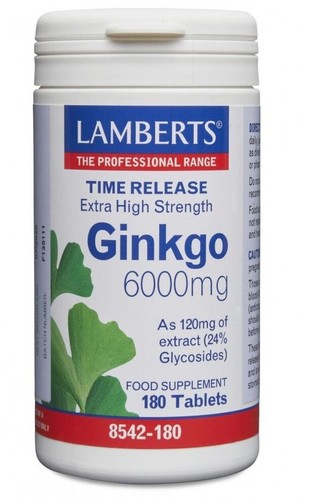 Lamberts ginkgo 6000mg - lamberts,