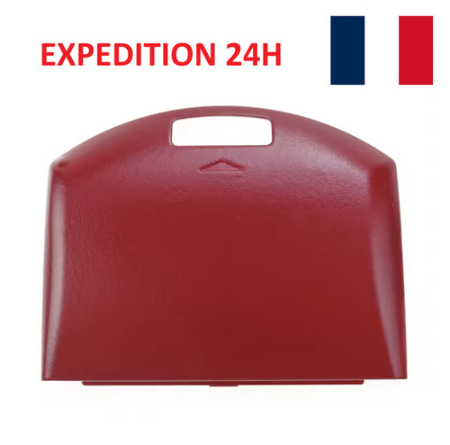 Couvercle cache batterie rouge - couvercle,