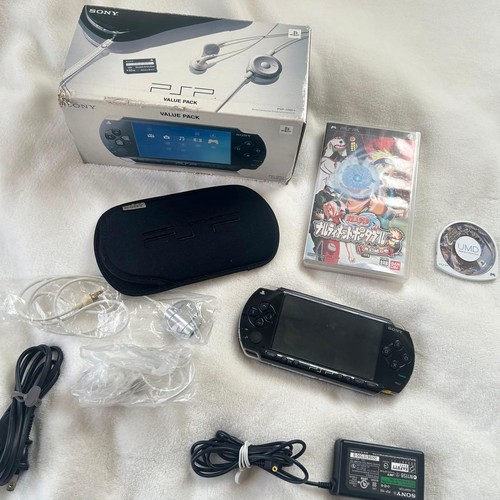 Console sony psp 1000 - console, noire