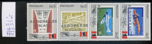 Paraguay 1988 mnh - mnh**, aeropex