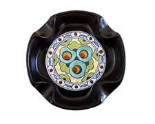 Rare cendrier en céramique décor Art Déco signé Boch Frères - Charles Catteau