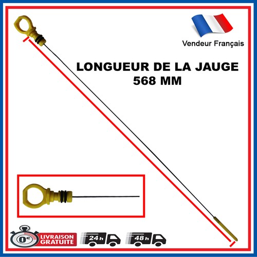 Jauge huile 568 - à, mm