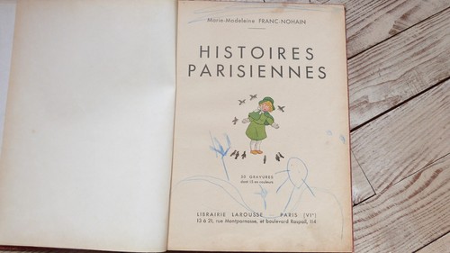 Histoires parisiennes larousse - histoires,
