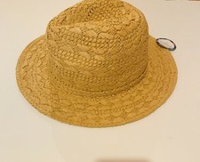 Women Woven Panama  Hat With