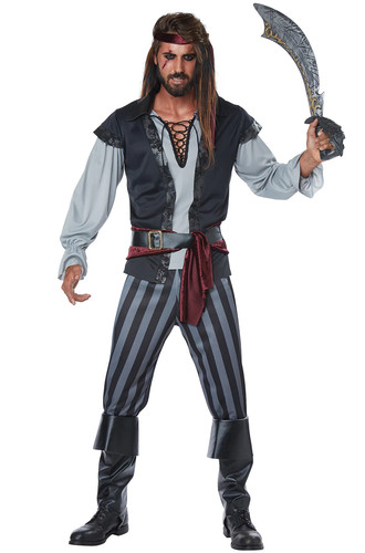 Scallywag pirate men adult - scallywag,