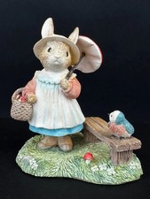 Villeroy & Boch Foxwood Tales figurine Katie Rabbit Picnic 1994