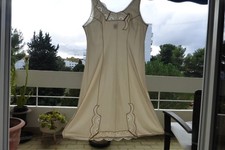 VINTAGE/RETRO: COMBINAISON/NUISETTE, NEUVE,NYLON/Polyamide, T: 40 (Fr)