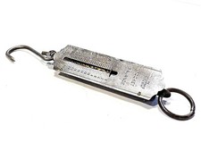 Outil ancien beau peson acier