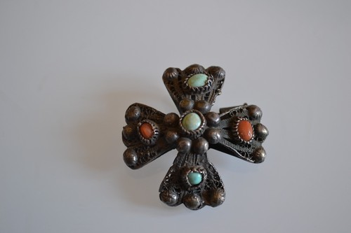 Ancienne broche pendentif - /,