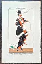 Victor LHUER Pochoir Mode Art