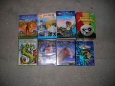 LOT 16 DVD DESSINS ANIMES DONT KUNG FU PANDA 1 A 4 / SHREK 1 A 3/ SPIRIT/NEMO