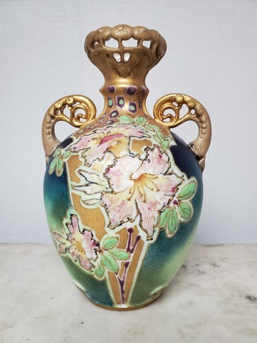 Vase amphora art nouveau - art,