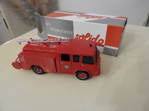 Solido hachette pompier camion - hachette,