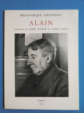 ALAIN catalogue BNF 1955