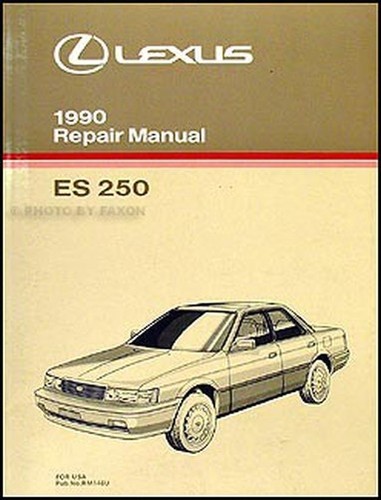 1990 lexus 250 réparation - 1990, es
