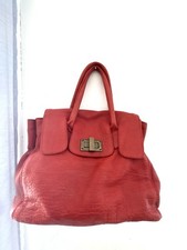 Sac à Main "Aridza Bross" en cuir Rouge