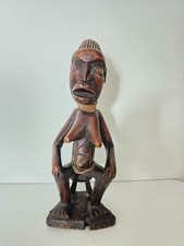 Sculpture en bois - Figure de