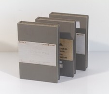 Set Lot de 3 Sony KSP-60 U-matic Sp Vintage 