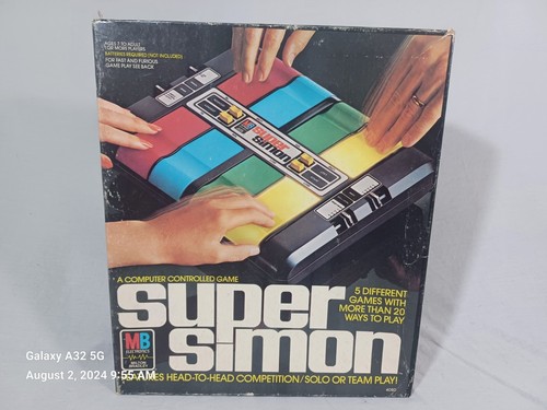 Vintage milton bradley super - vintage,