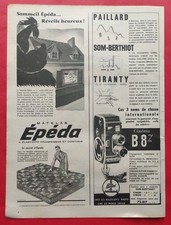 Publicité de presse: 1956