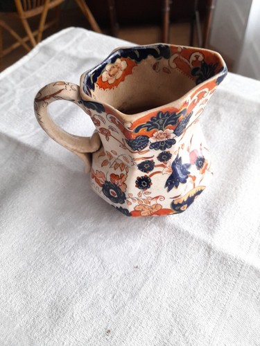 Petit pichet motif fleurs - petit,