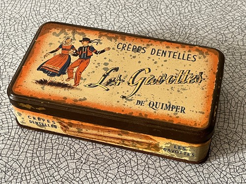 Boîte biscuit ancienne - à,