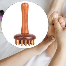 Outil de massage en bois avec
