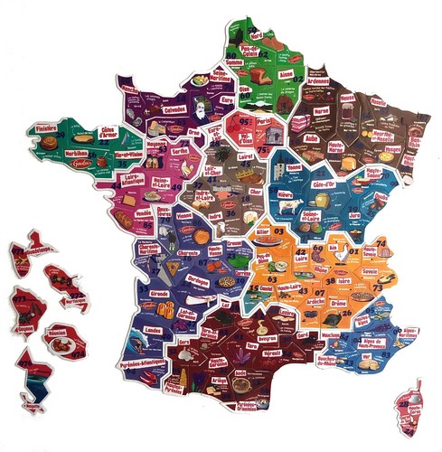 Magnet gaulois carte - gaulois, de