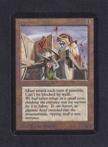 Magic mtg juggernaut - magic,