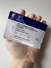 Billet Liverpool PSG Champions League UEFA 2025 Ticket Paris Collector