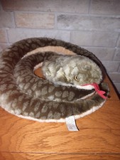 DDC/ Peluche doudou Serpent Cobra  Vert Gipsy 120 Cm Env. Tbe. 