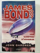 "James Bond 007 - Une question d'honneur" / John Gardner (1996)