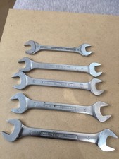 Lot de 5 clés plates FACOM série 44