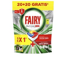 Tablettes pour Lave-vaisselle Fairy FAIRY PLATINUM PLUS Citron [40 Unités]