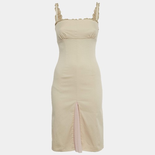 Robe midi sans manches - , rouge