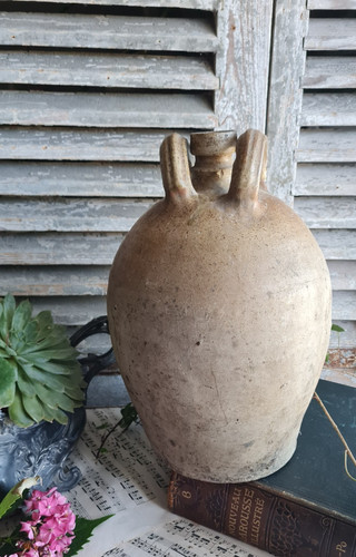 Ancienne cruche pot faisselle - cruche,