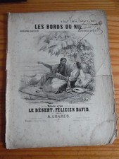 PARTITION LES BORDS DU NIL