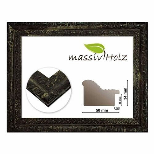 Cadre baroque ba1088 noir - ba1088,,
