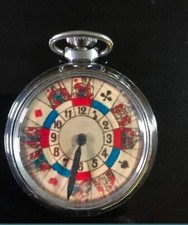 jeu de comptoir ancien. montre gousset