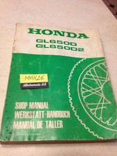 Honda GL650D D2 GL 650 GL650 silverwing manuel revue technique moto atelier