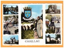 CHAILLAC (36) MONUMENTS , BERGER Jean-Louis BONCOEUR avec MOUTONS en 1979