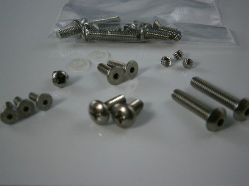 Complete stainless steel screw - complete,